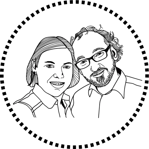 Icon Illustration Petra und Niki