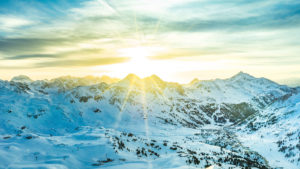 Obertauern Gipfel Skifahren